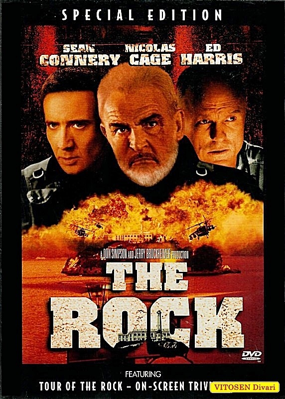 The Rock - Paluu helvettiin, special edition ruotsalainen kansi